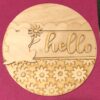 Hello Frog Kit -- [Wood Cutouts and Pieces ONLY]