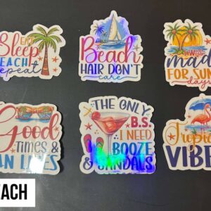 Beach Stickers