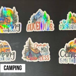 Camping Stickers