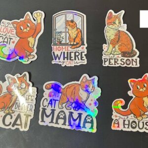 Cat 1 Stickers