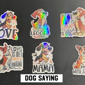 Dog Sayings Stickers