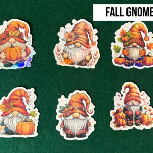 Fall Gnome Stickers
