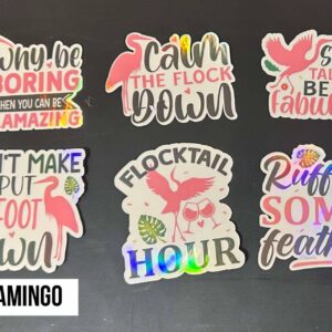 Flamingo Stickers