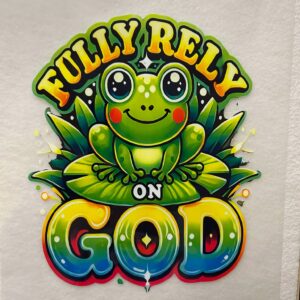 Fully Rely on God Decal