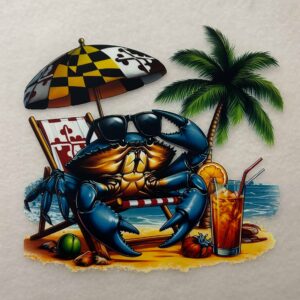 Maryland Crab on the Beach