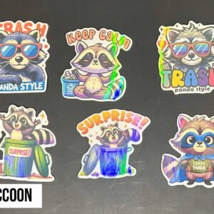 Raccoon Stickers