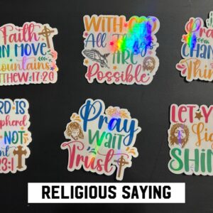 Religious Sayings Stickers