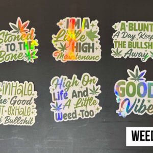 Weed Stickers